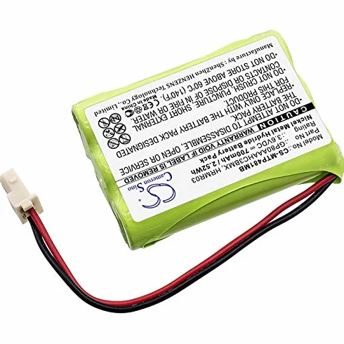 CS-MTP481MB Baterie 700mAh kompatybilny z [MOTOROLA] MBP481, MBP482, MBP483 zastępuje GP80AAAHC3BMX, HRMR03