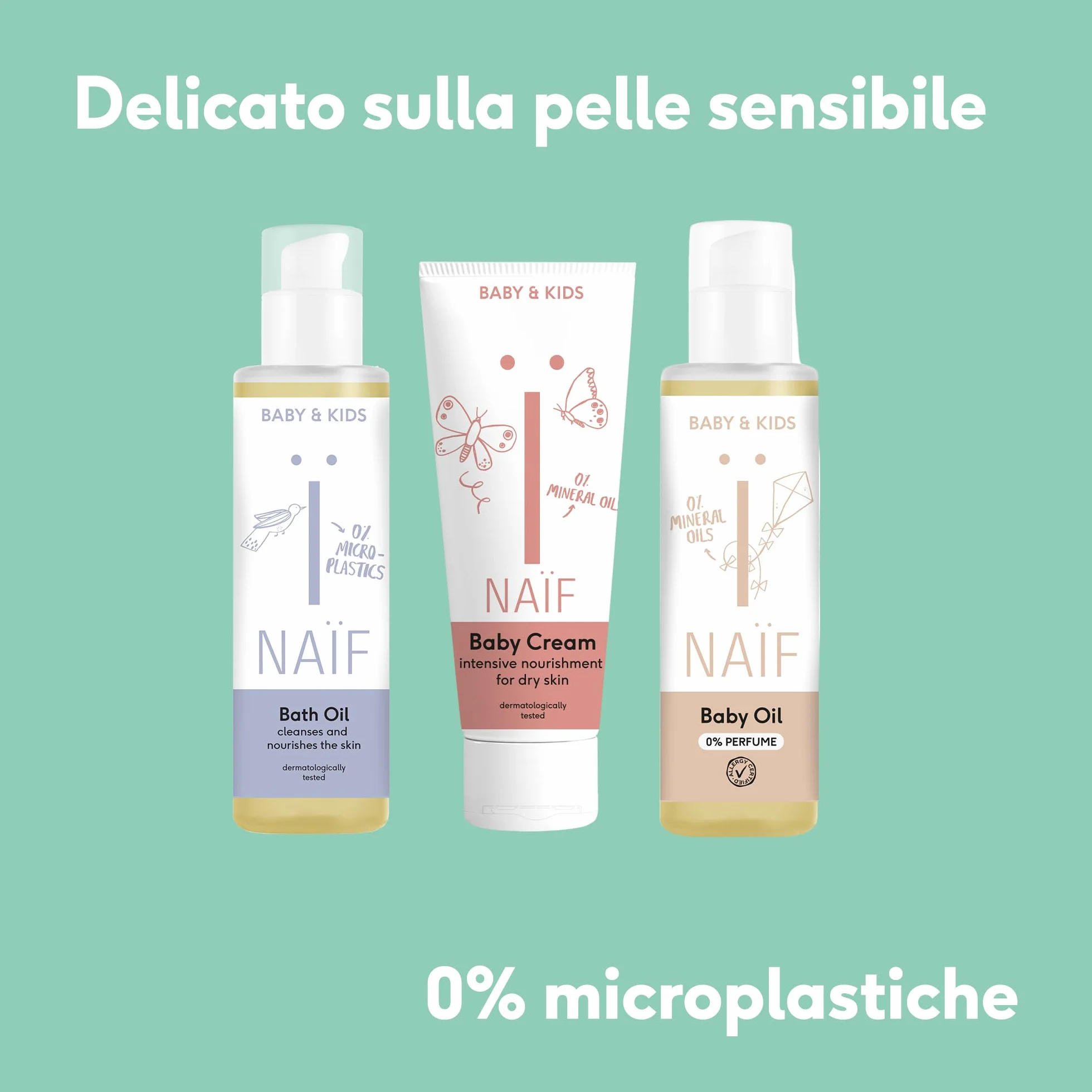 Naturalny olejek do kąpieli dla niemowląt i dzieci