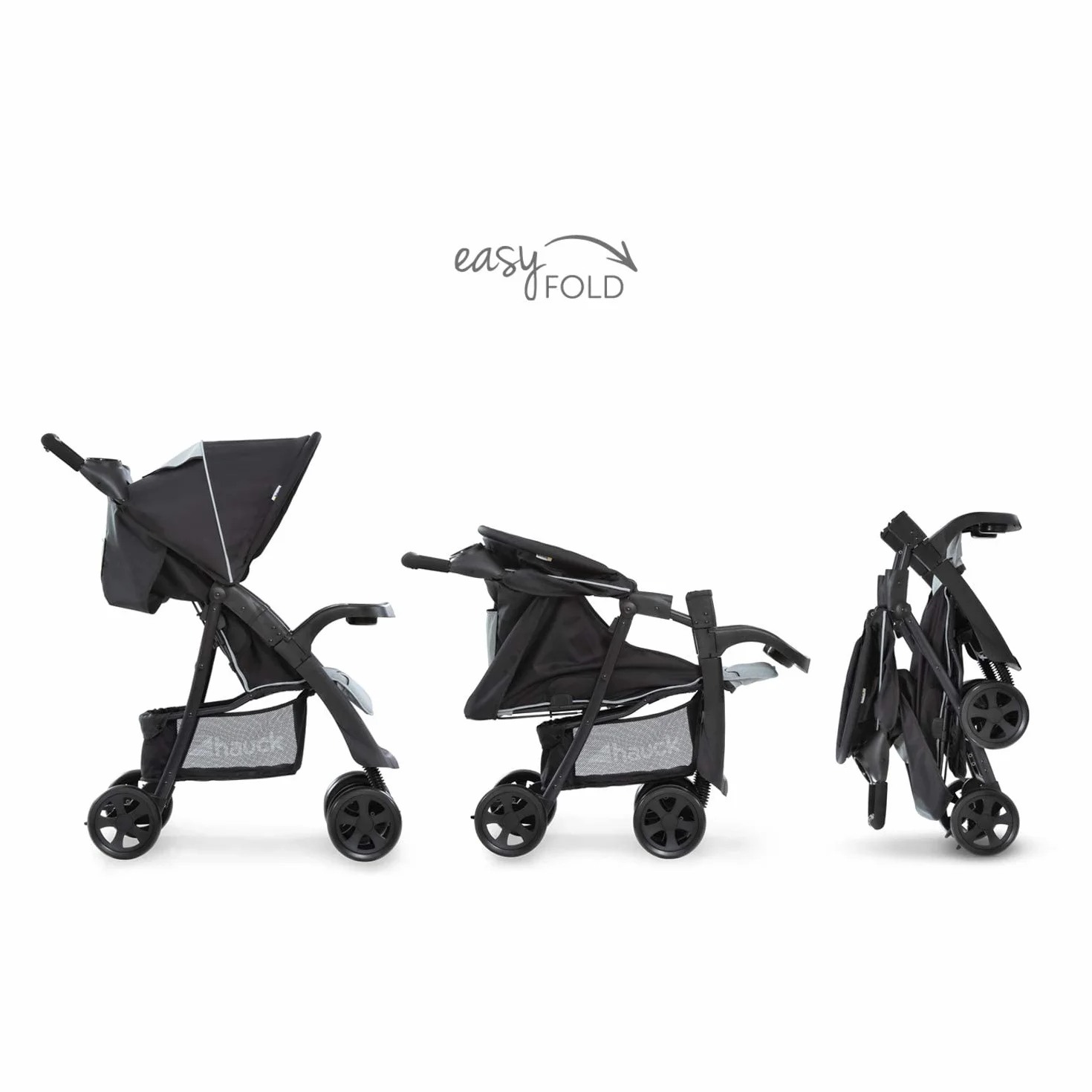 Hauck Shopper Neo II Buggy wózek 25 kg składany lekki srebrny szary