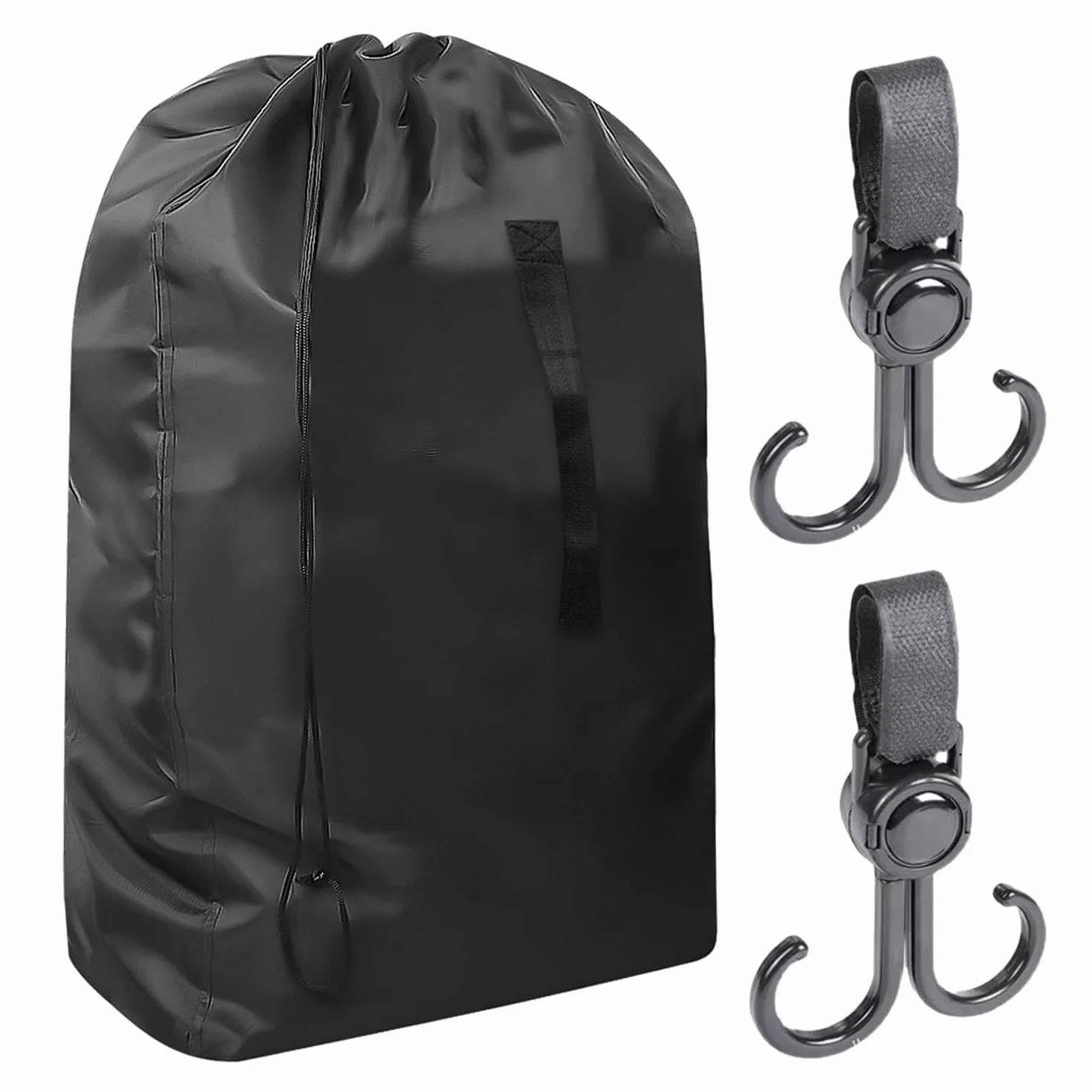 Torba Podróżna do Wózka Dziecięcego 114 x 49 x 43 cm Czarna