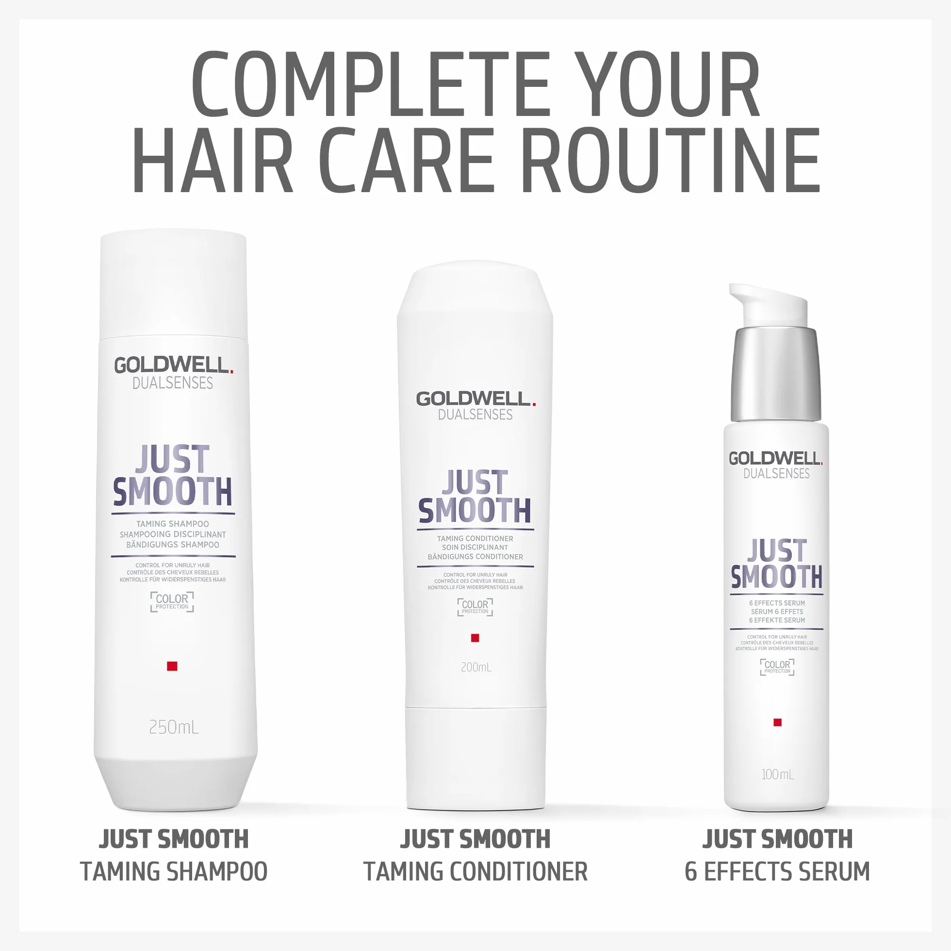 GOLDWELL Dualsenses Just Smooth Taming Shampoo 250 ml