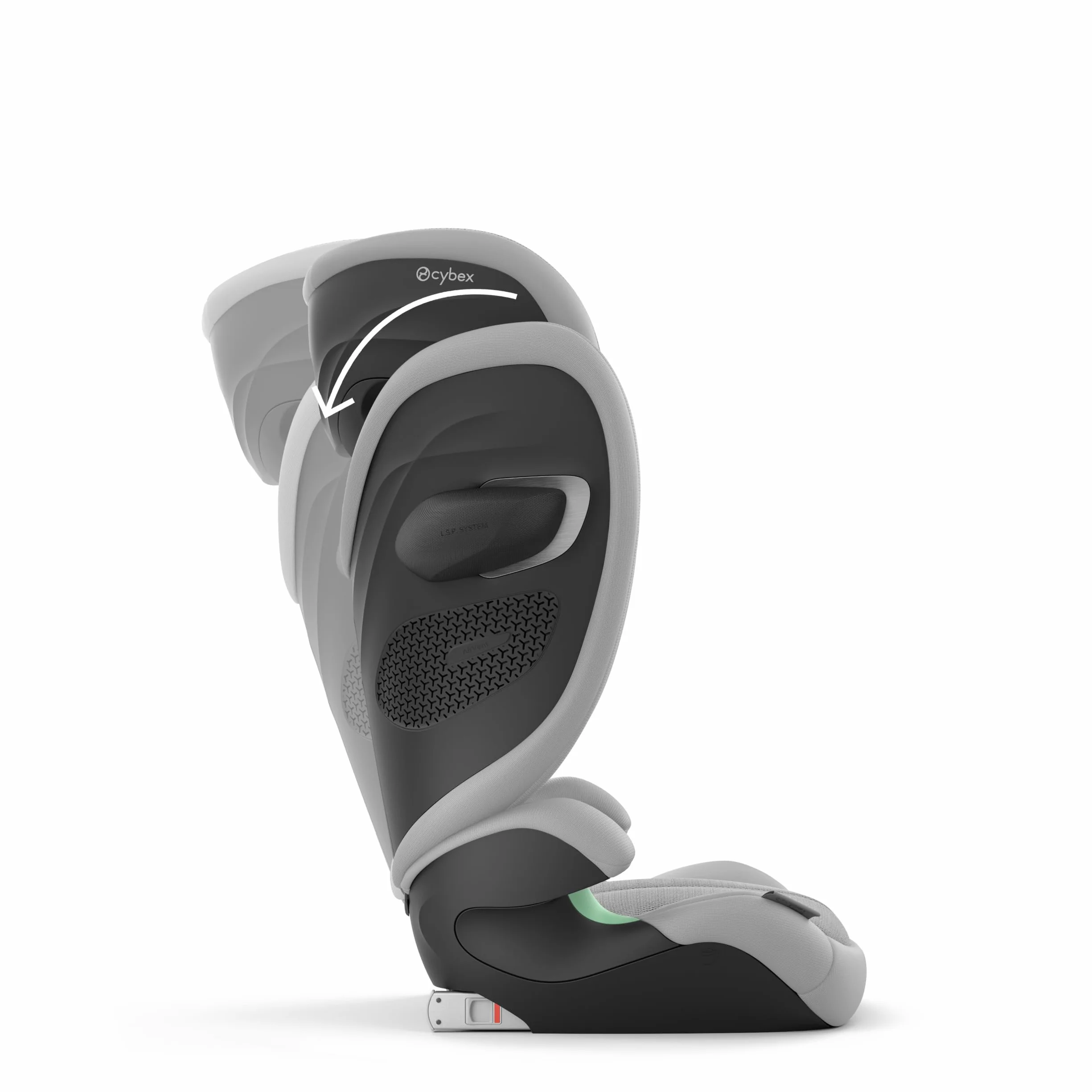 Cybex Solution G2 Plus/Stone Grey-mid grey PU1, Stone Grey, Plus, Solution G2