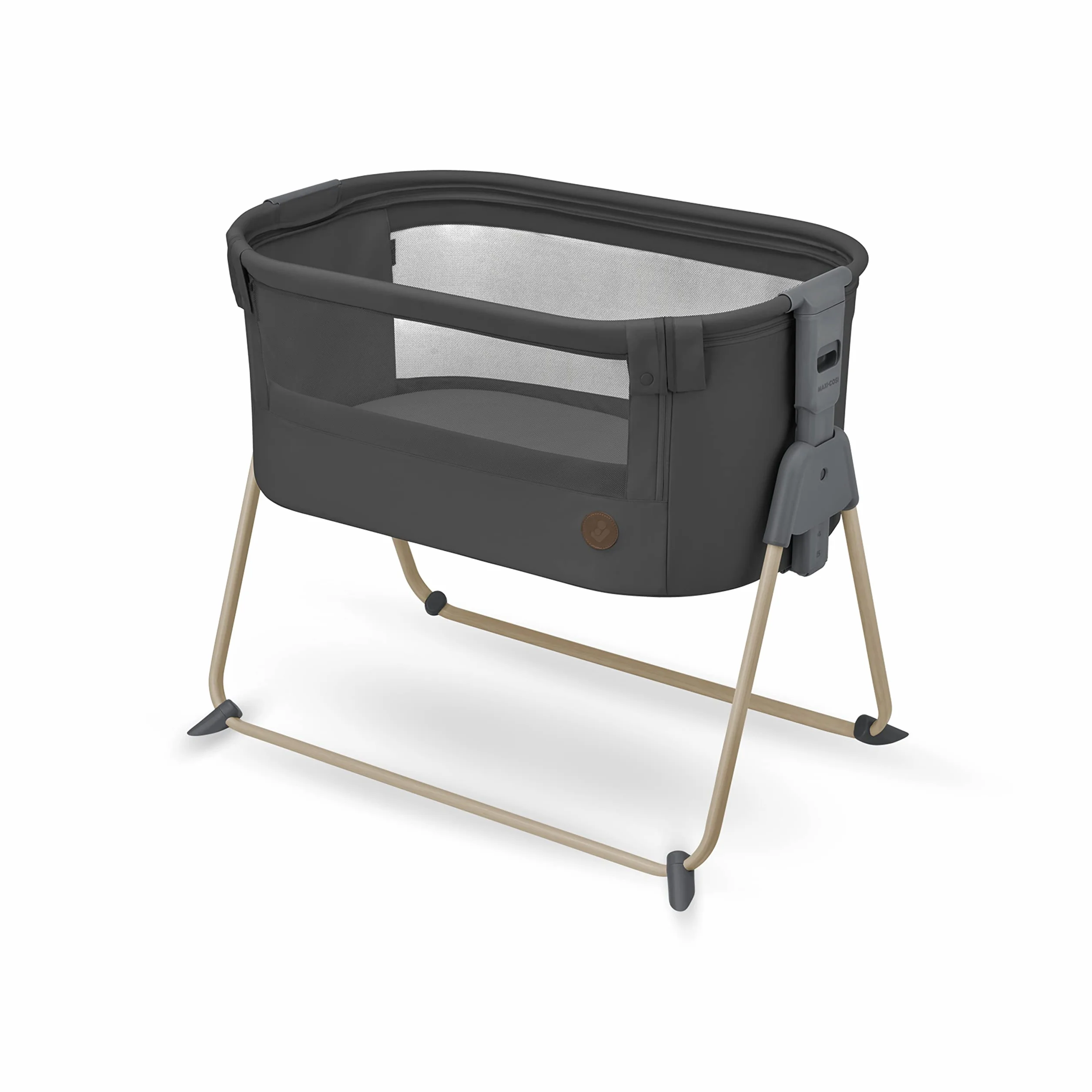 Maxi-Cosi Tori 2 w 1 Łóżeczko dostawne, Kołyska dostawna, 0–6 mies, 0–9 kg, Beyond Graphite