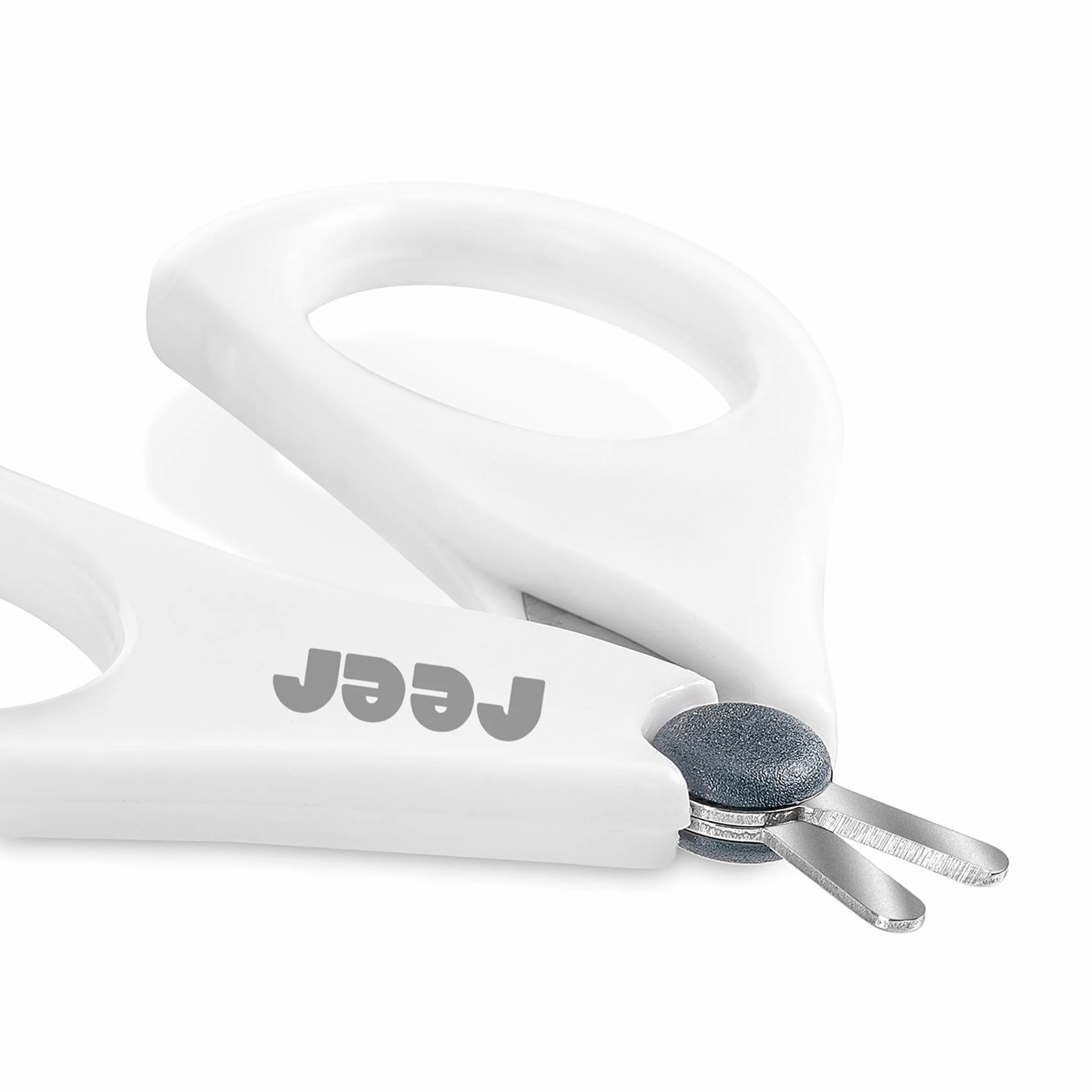 Reer 81060 BabyCare nożyczki do paznokci dla niemowląt, białe