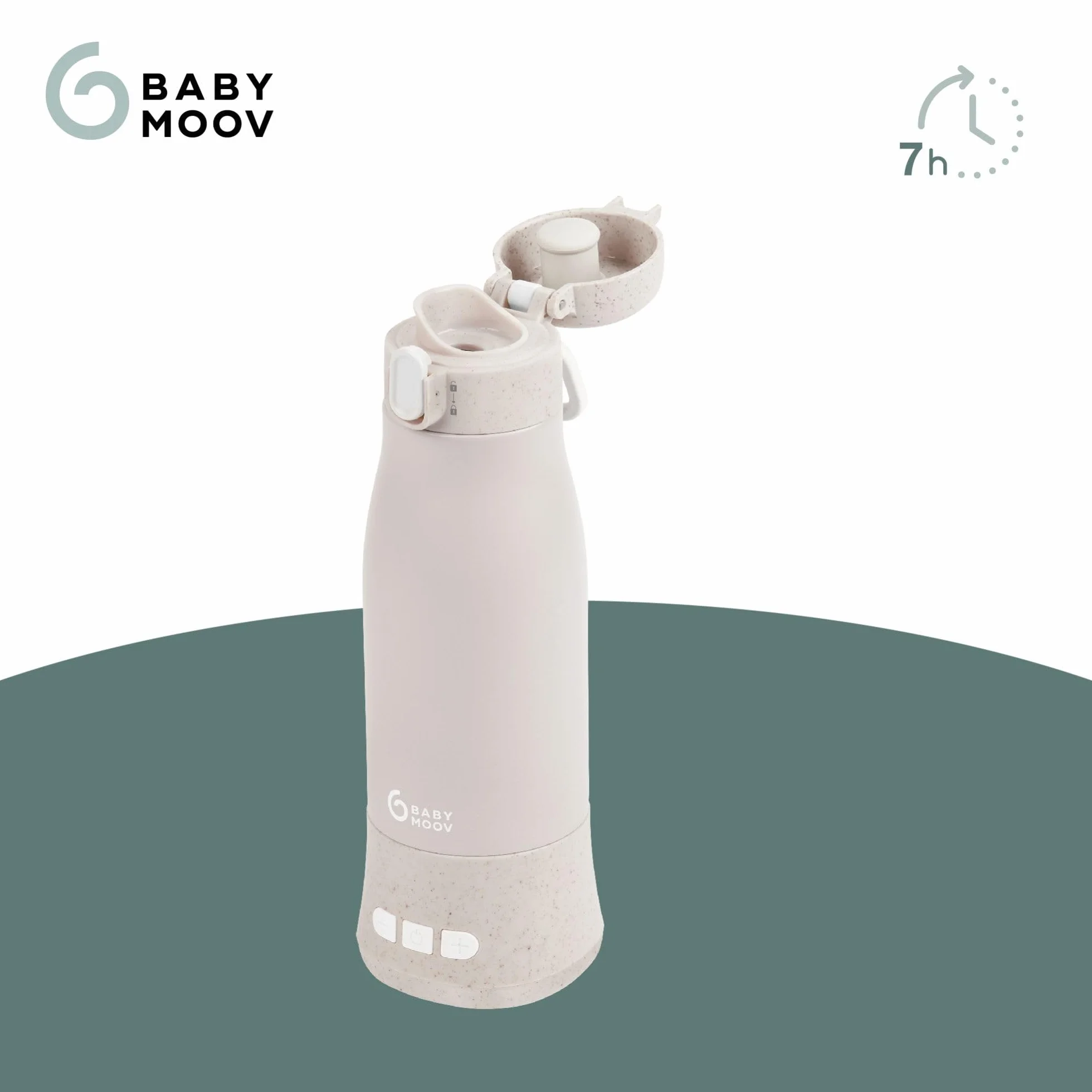 Babymoov podgrzewacz do butelek Moov & Feed Mineral Beige