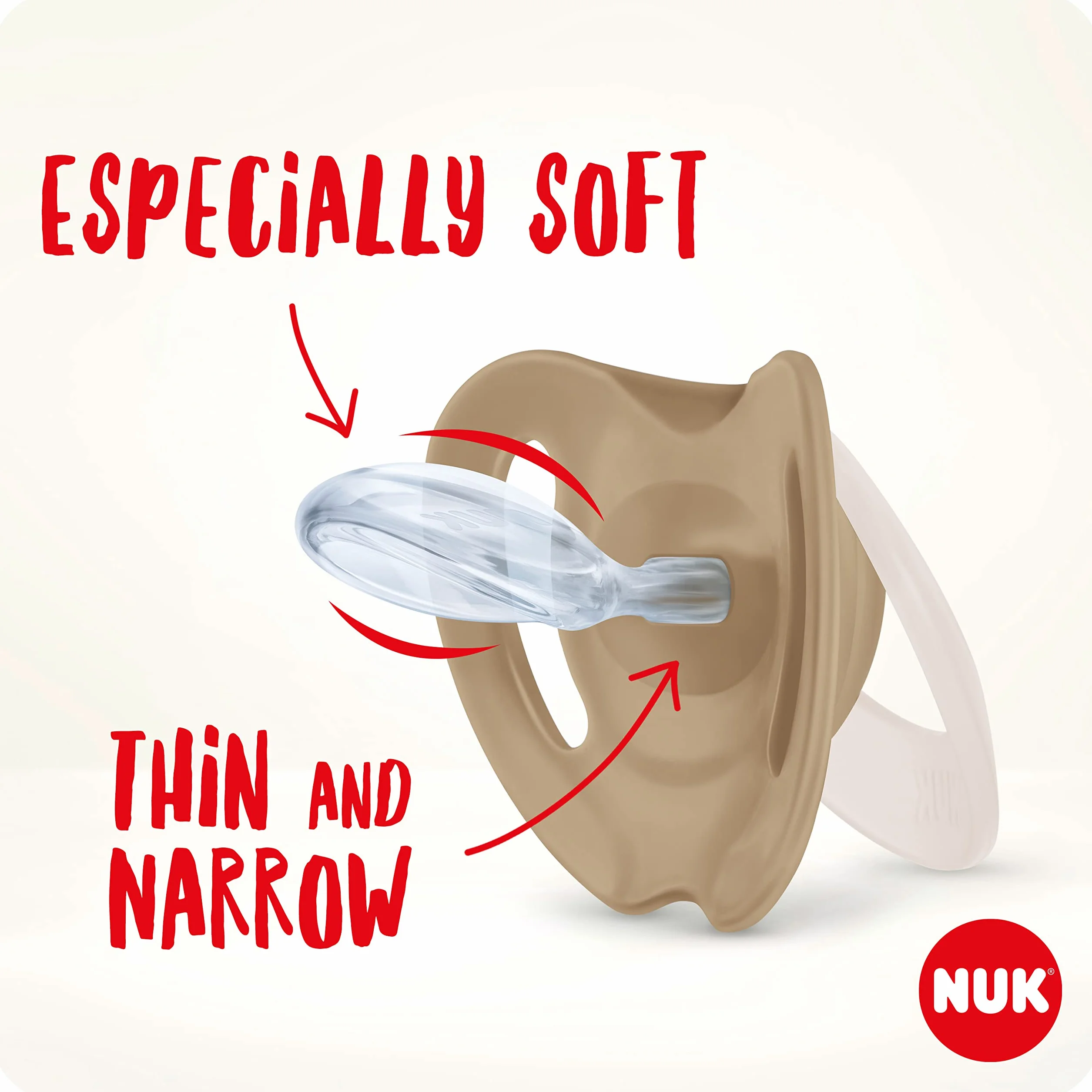 NUK Star Newborn Baby Dummy | 0-2 miesiące | silikonowy smoczek bez BPA | niebieski | 2 szt