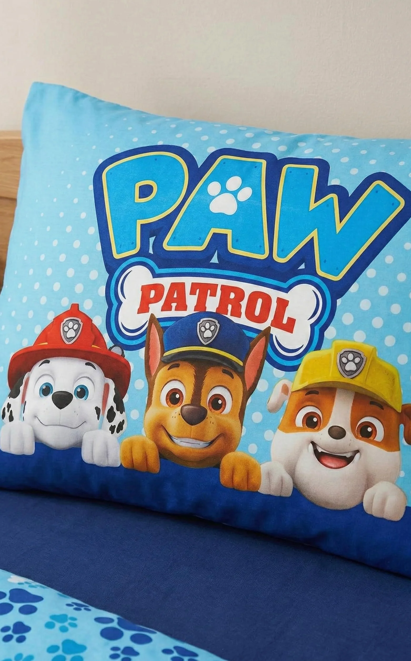 Psi Patrol pościel dziecięca pościel dziecięca 100 x 135 cm kołdra + poszewka na poduszkę 40 x 60 cm 100% bawełna