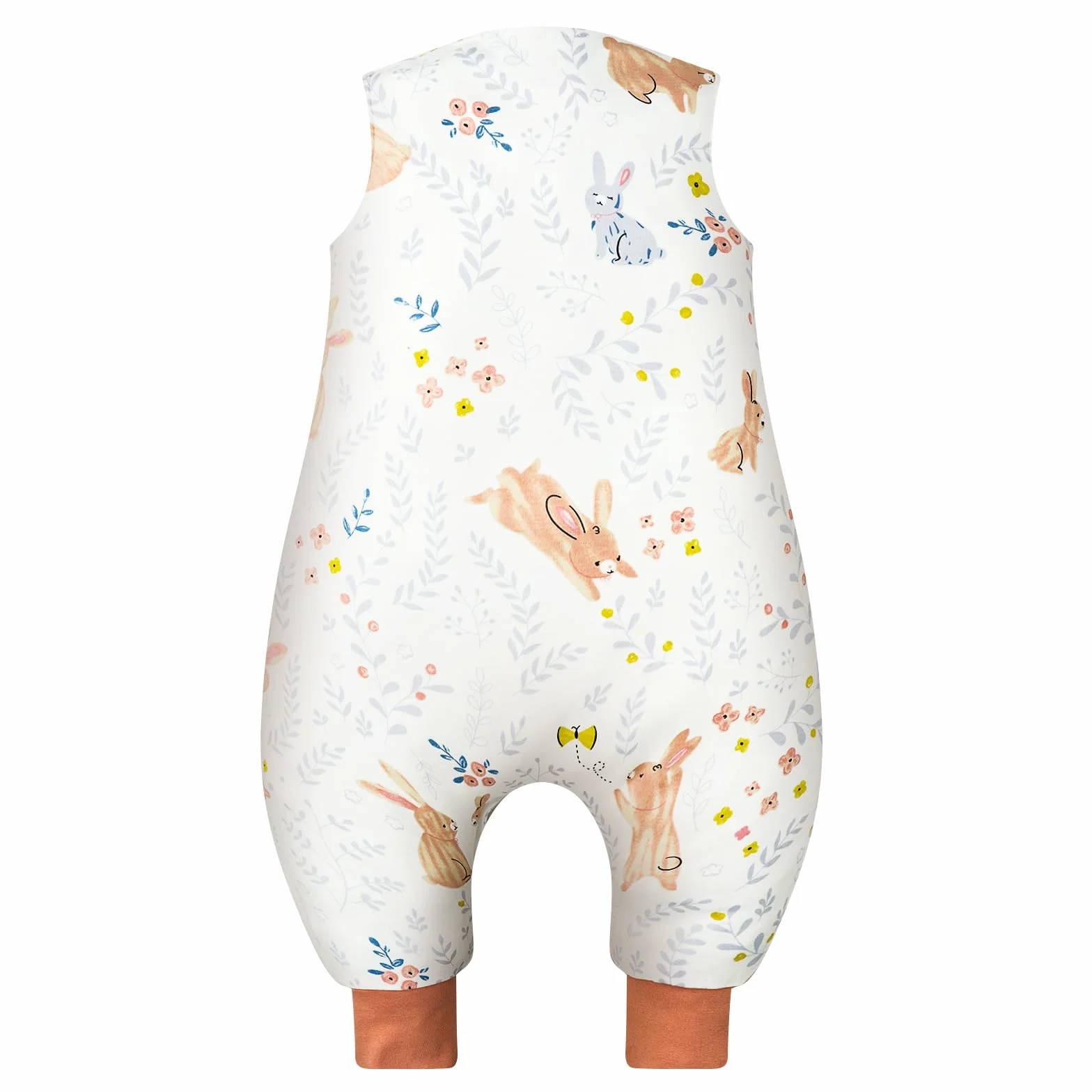 WYTbaby Śpiwór z nogawkami, 1,0 Tog, 100% bawełna, śpiwór z nogawkami, całoroczny śpiwór dla chłopców i dziewczynek