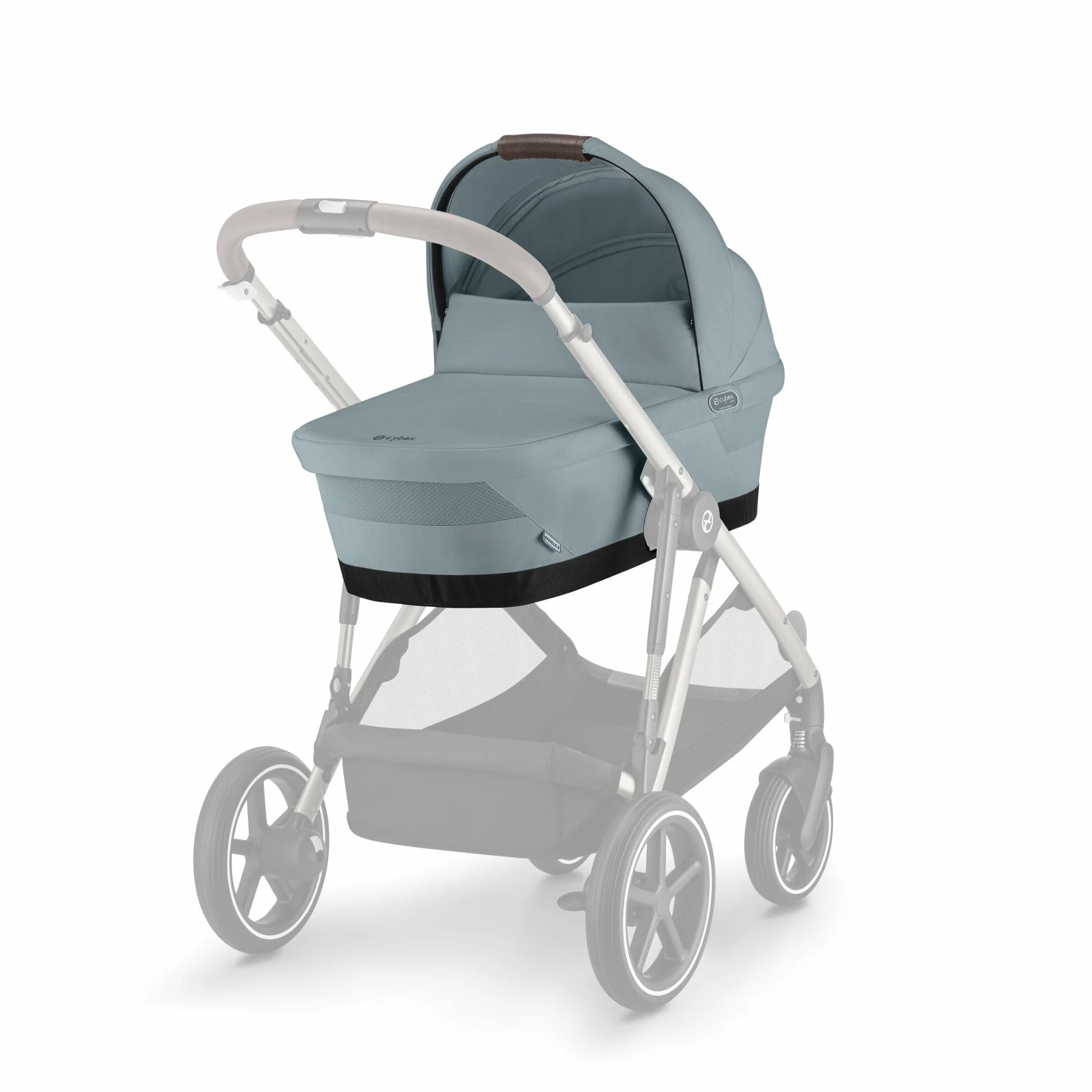 CYBEX Gold Gondola do łóżeczka GAZELLE S, Od urodzenia do ok. 6 miesięcy (max. 9 kg), Dla CYBEX Gazelle S i e-Gazelle S, Stormy Blue