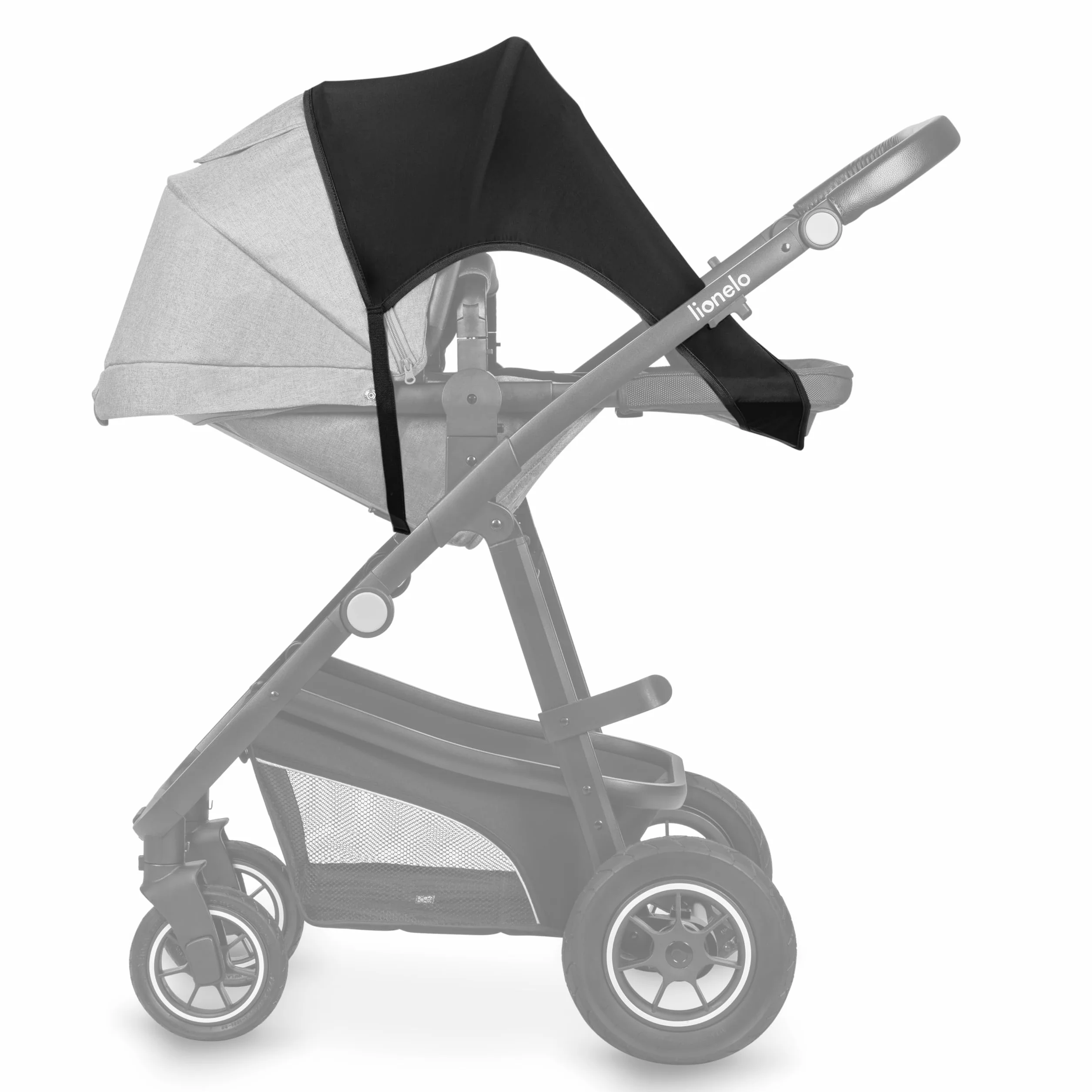 LIONELO Stroller Sun Cover UPF50+ parasol przeciwsłoneczny wózek dziecięcy uniwersalny rozmiar