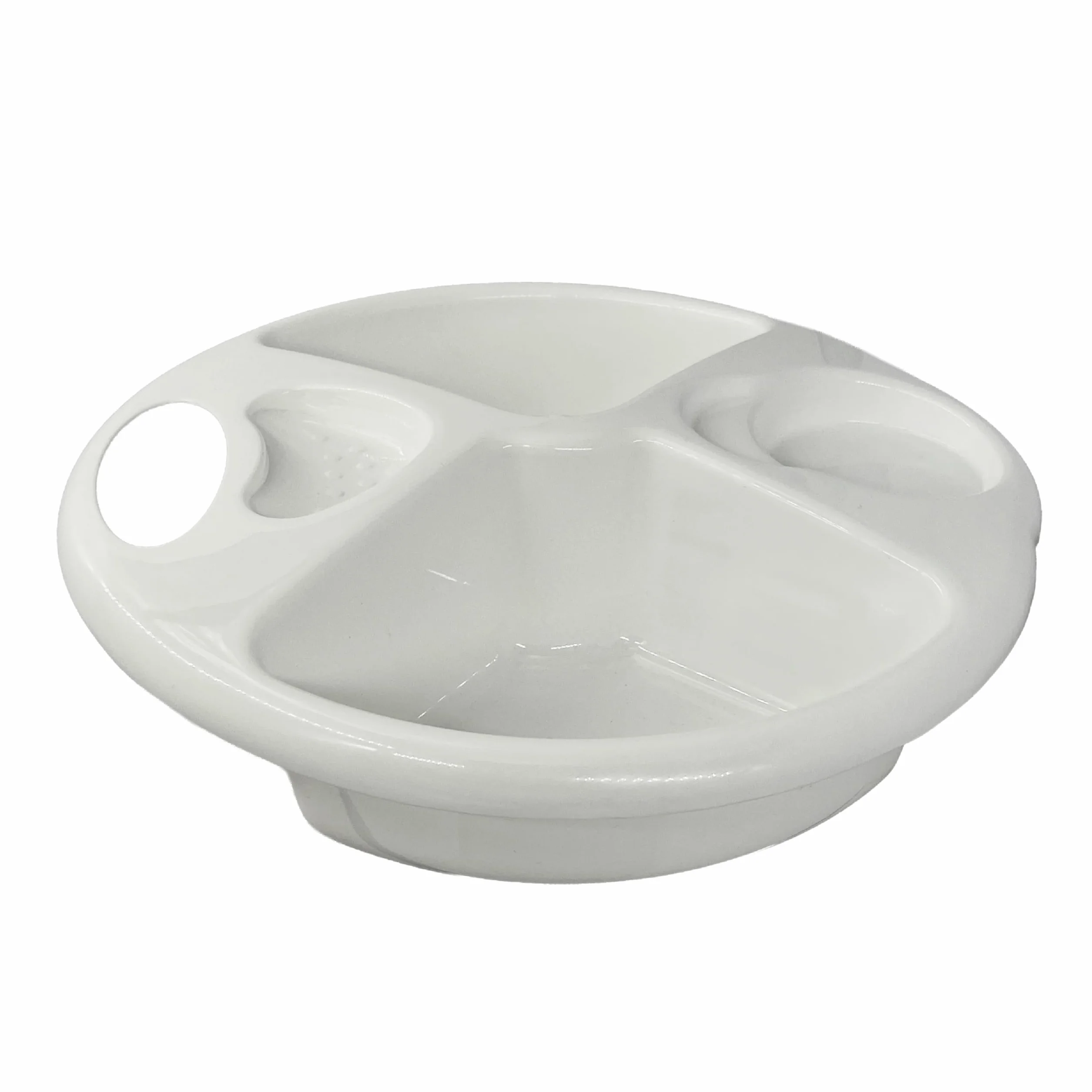 Dreambaby miska górna i ogonowa do kąpieli niemowląt, 2 miejsca na gąbki, ergonomiczna