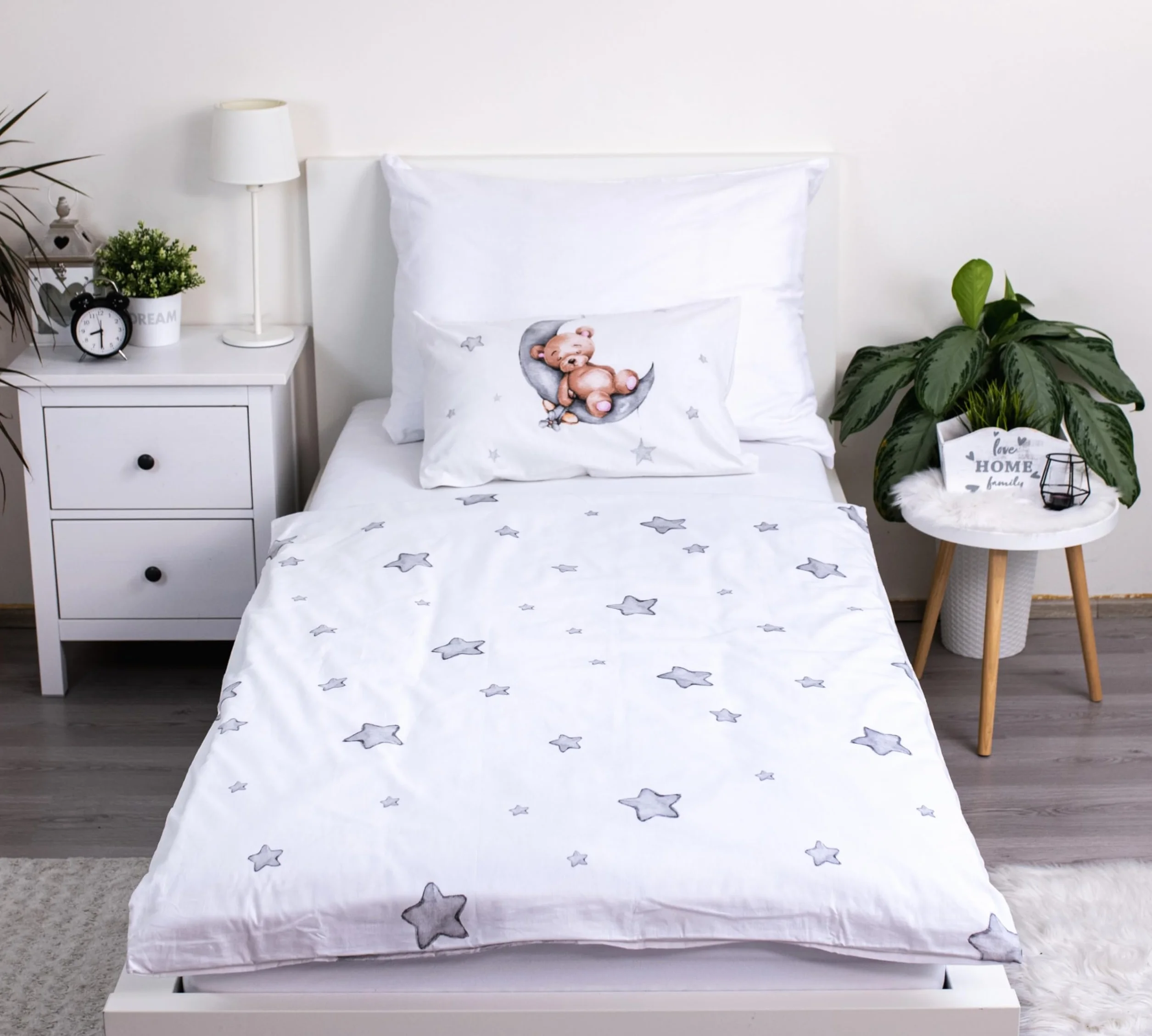 Theonoi Komplet pościeli dziecięcej 100x135 40x60 cm bawełna Öko-Tex Standard