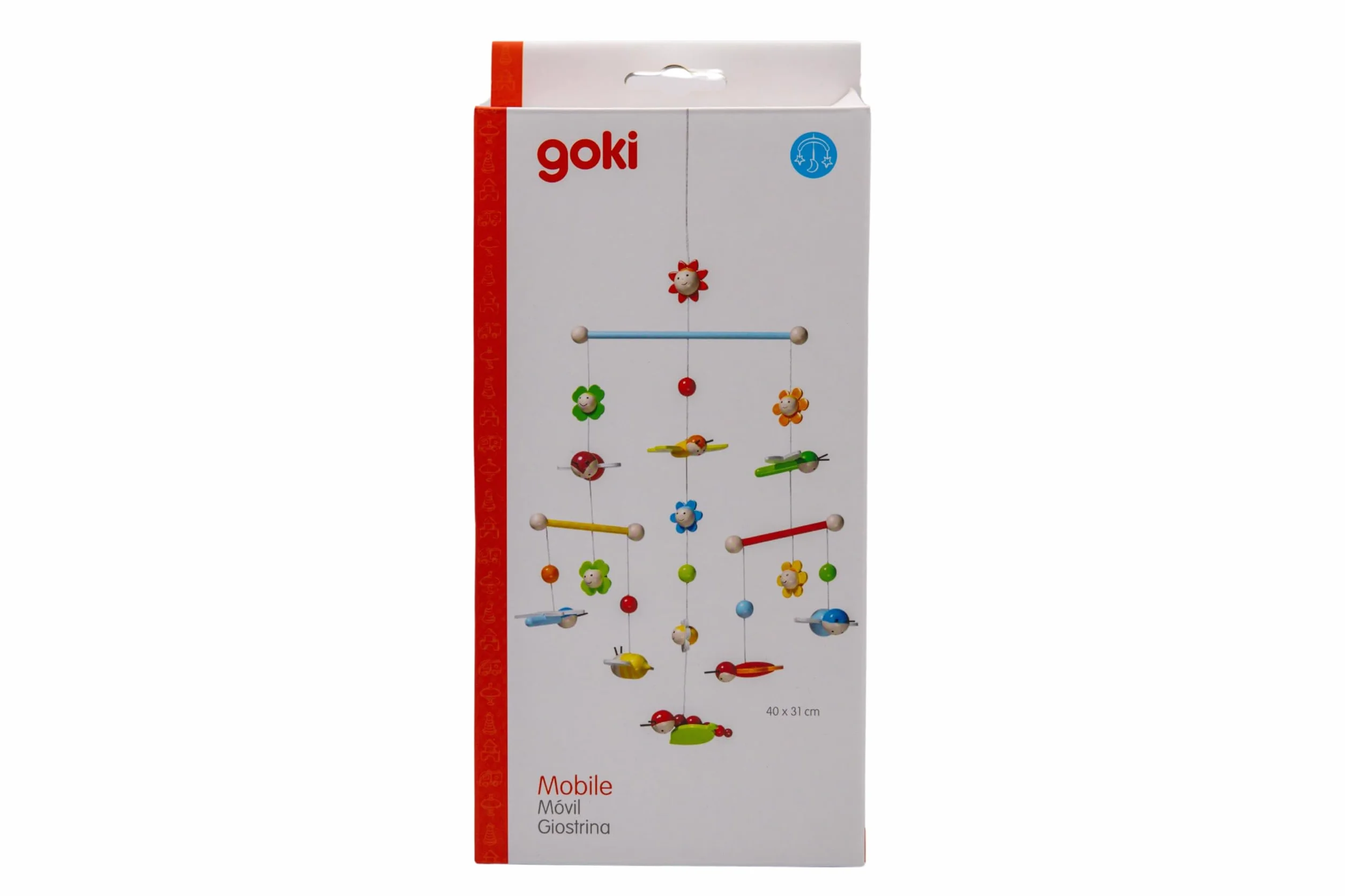 Goki 3-D mobilna wiosenna łąka wisząca zabawka