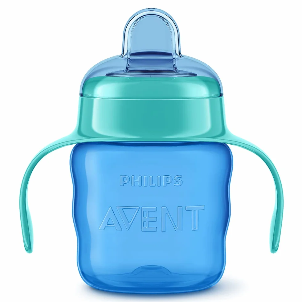 PHILIPS Avent SCF551/05 kubek do dzióbka, zielony i niebieski, 1 sztuka (1 opakowanie)