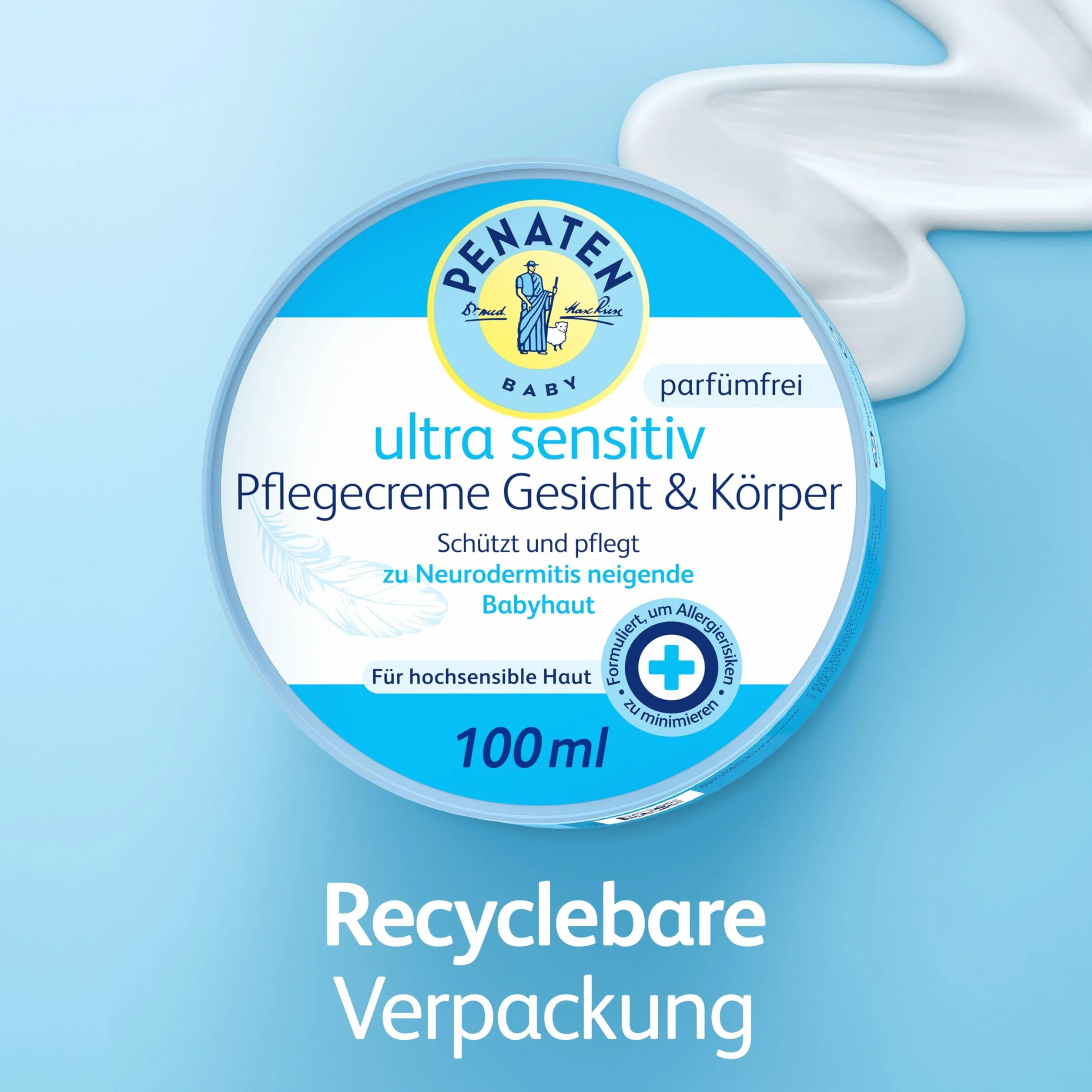 Penaten Ultra Sensitiv Krem dla Niemowląt, 100 ml
