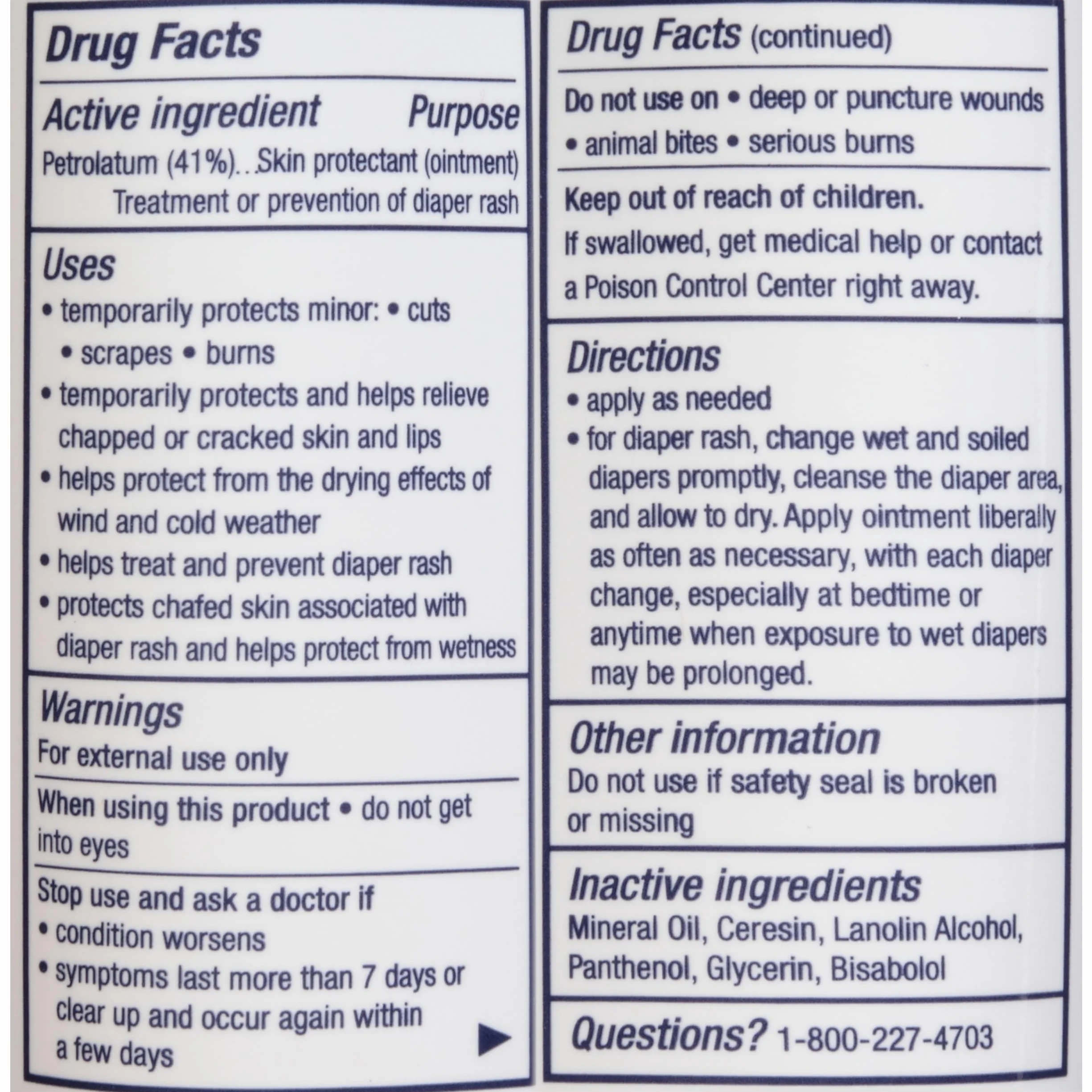 Aquaphor Baby Advanced Therapy Healing Ointment Skin Protectant 7 Ounce Tube by Aquaphor