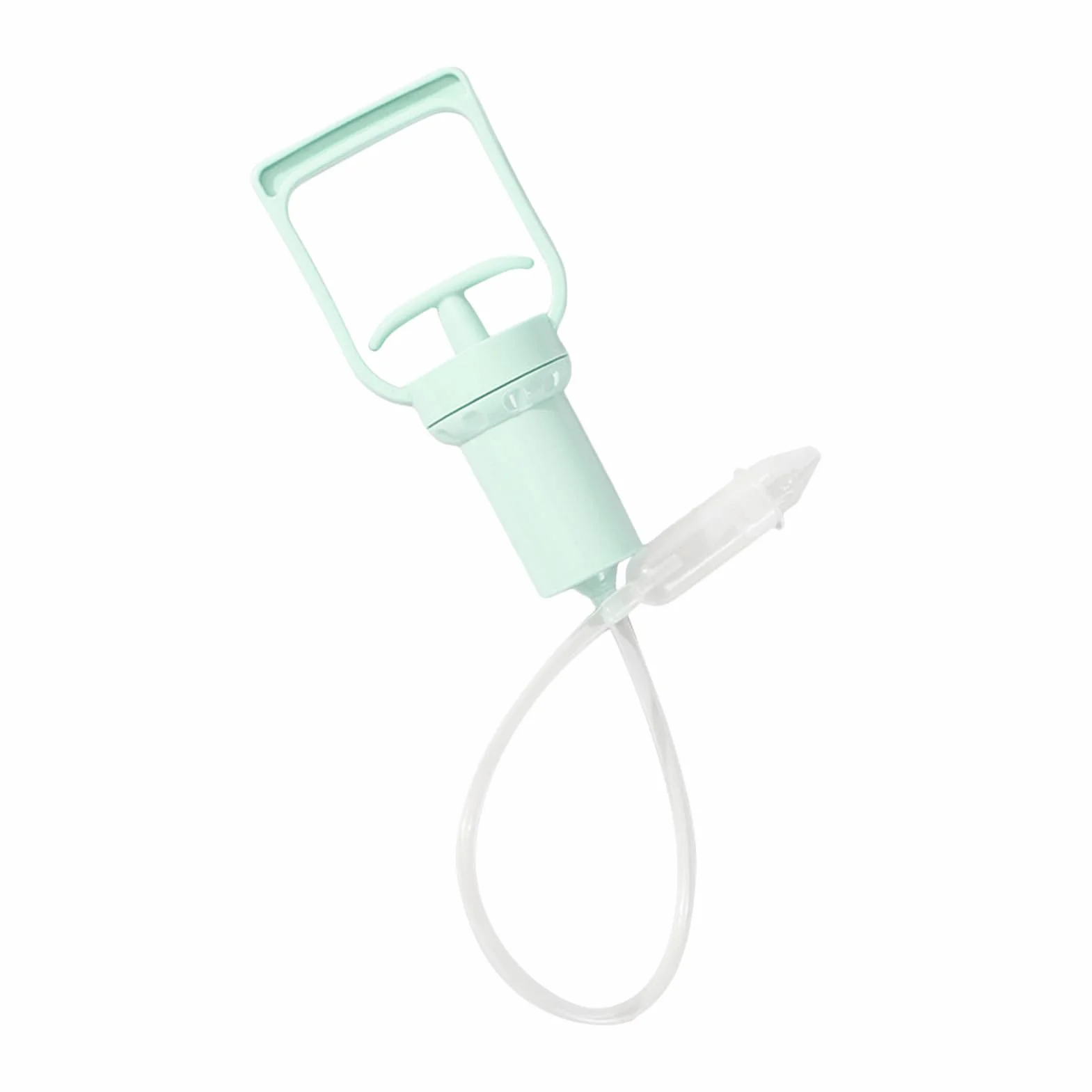 Portable Baby Nasal Aspirator, Hand Powered Nose Sucker, Strong Suction Pump for Congestion Relief, Comfortable Mucus Remover for Babies, Kids, and Adults