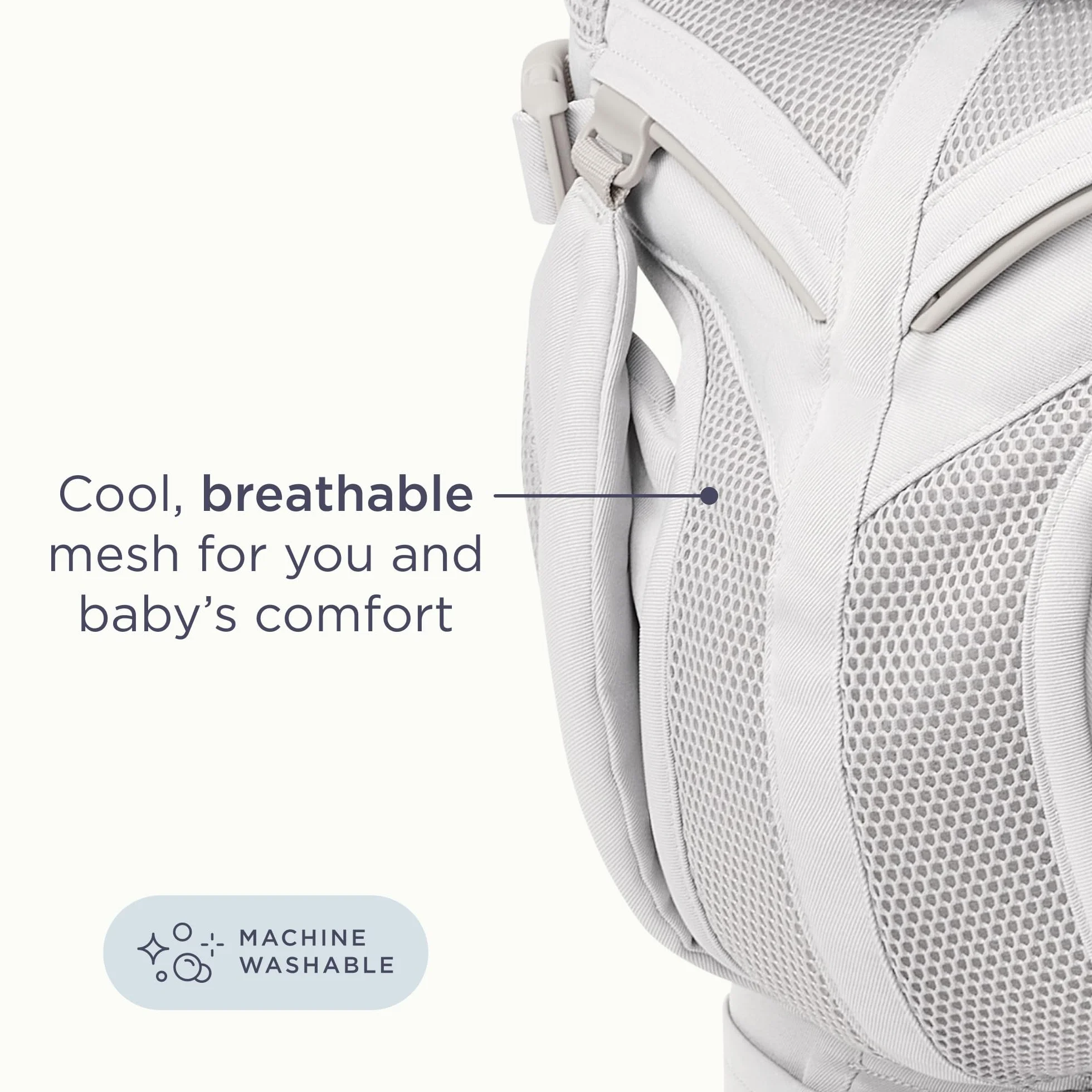 Ergobaby Nosidełko, 4-pozycyjna siatka Omni 360 Cool Air Mesh dla noworodka i malucha (0-4 lat), ergonomiczny nosidełko i plecak dla dziecka, Midnight Blue