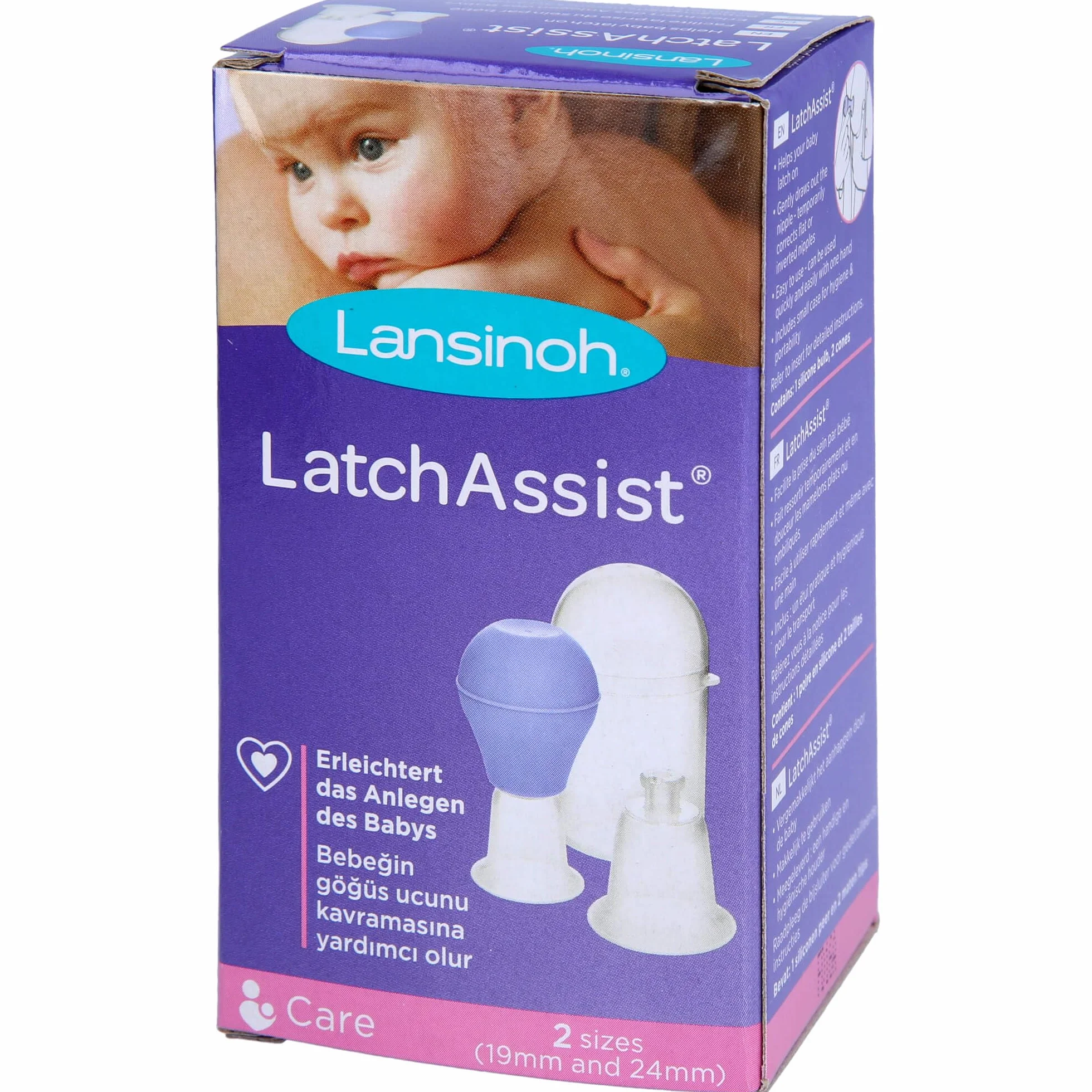 Lansinoh Latch Assist Everter - gładki modelarz sutków - ułatwia przyczepność dziecka