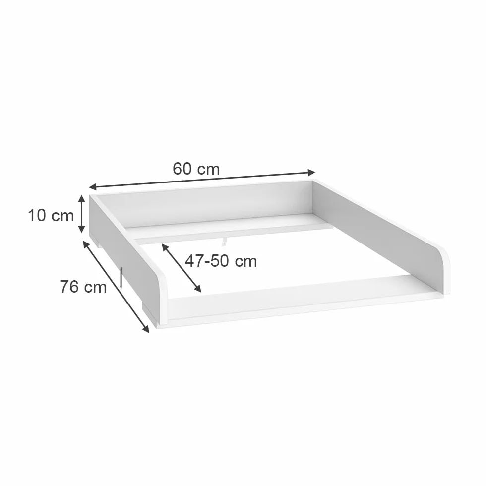 Vicco Przewijak Wicko Biały 60x76 cm