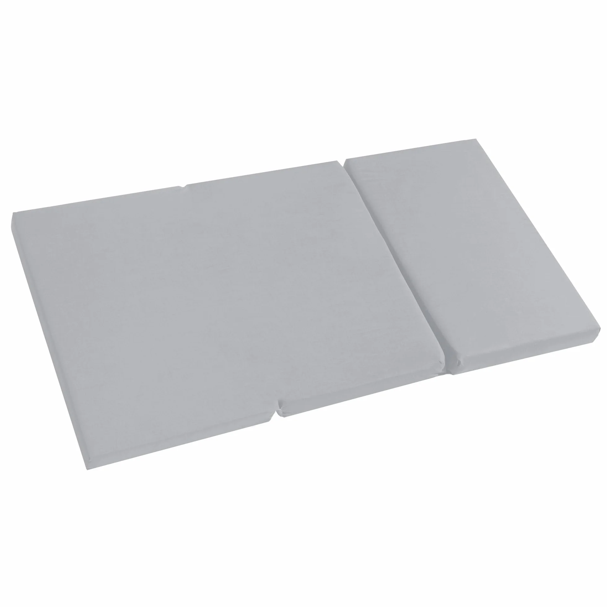roba materac turystyczny 'roba Style' 60 x 120 cm dla niemowląt i dzieci – składany materac do łóżeczka turystycznego i dziecięcego – z torbą do przenoszenia – jasnoszary