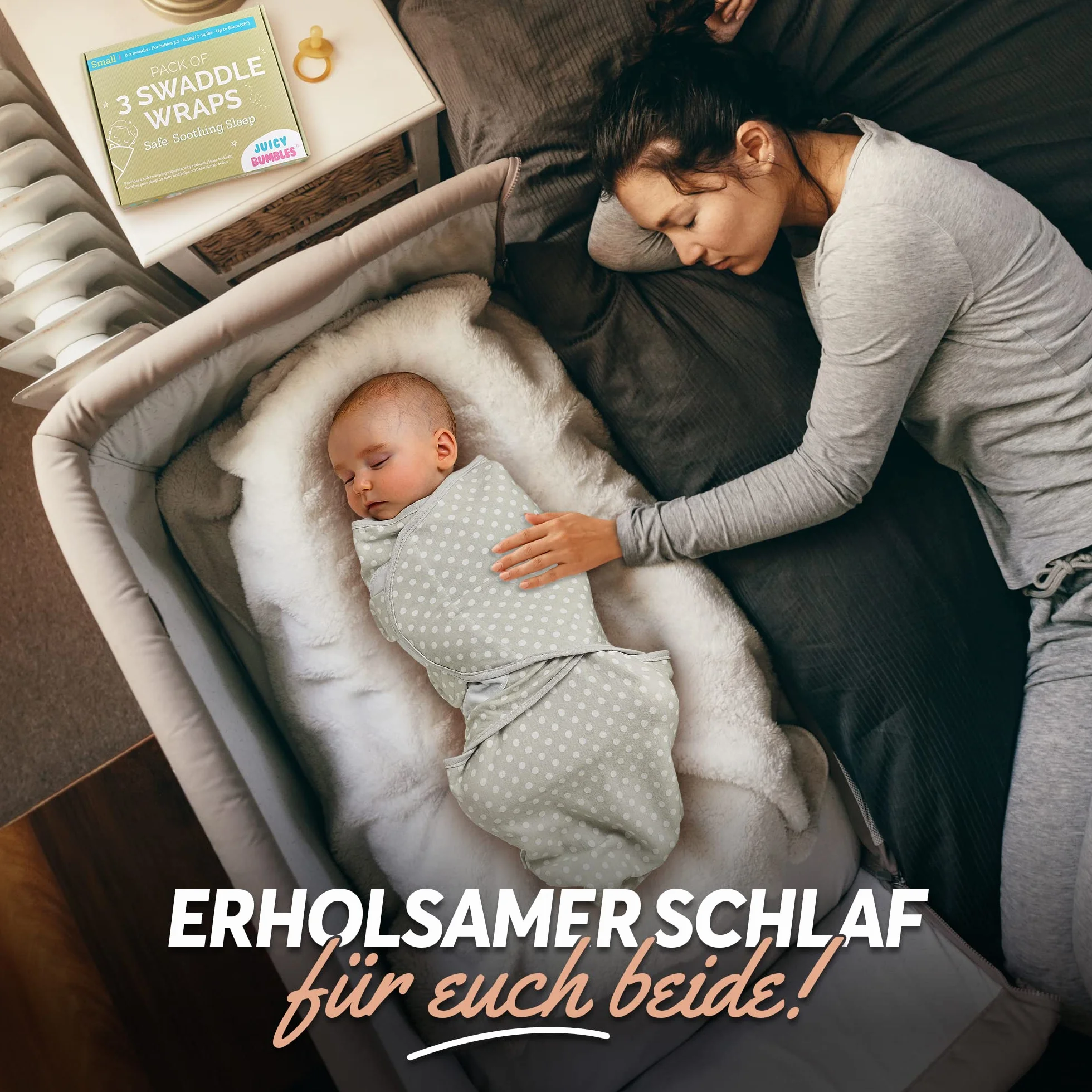 Baby Swaddle 0-3 miesiące - kocyk do owijania noworodka bawełna OEKO TEX - śpiwór dla niemowląt - owijany bandaż - torba do spania akcesoria i prezenty